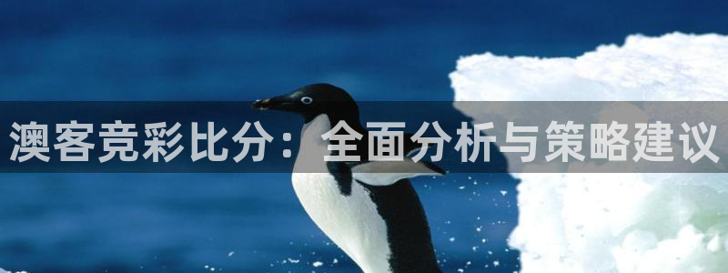 凯时人生就是搏：澳客竞彩比分：全面分析与策略建议